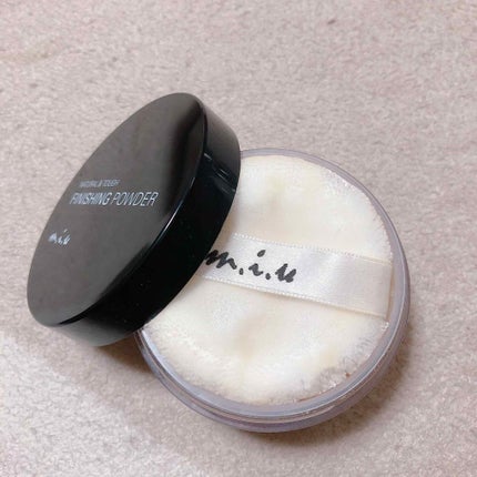 ミュウ フィニッシングパウダー/ミックウエルヴァ/ルースパウダーを使ったクチコミ(4枚目)