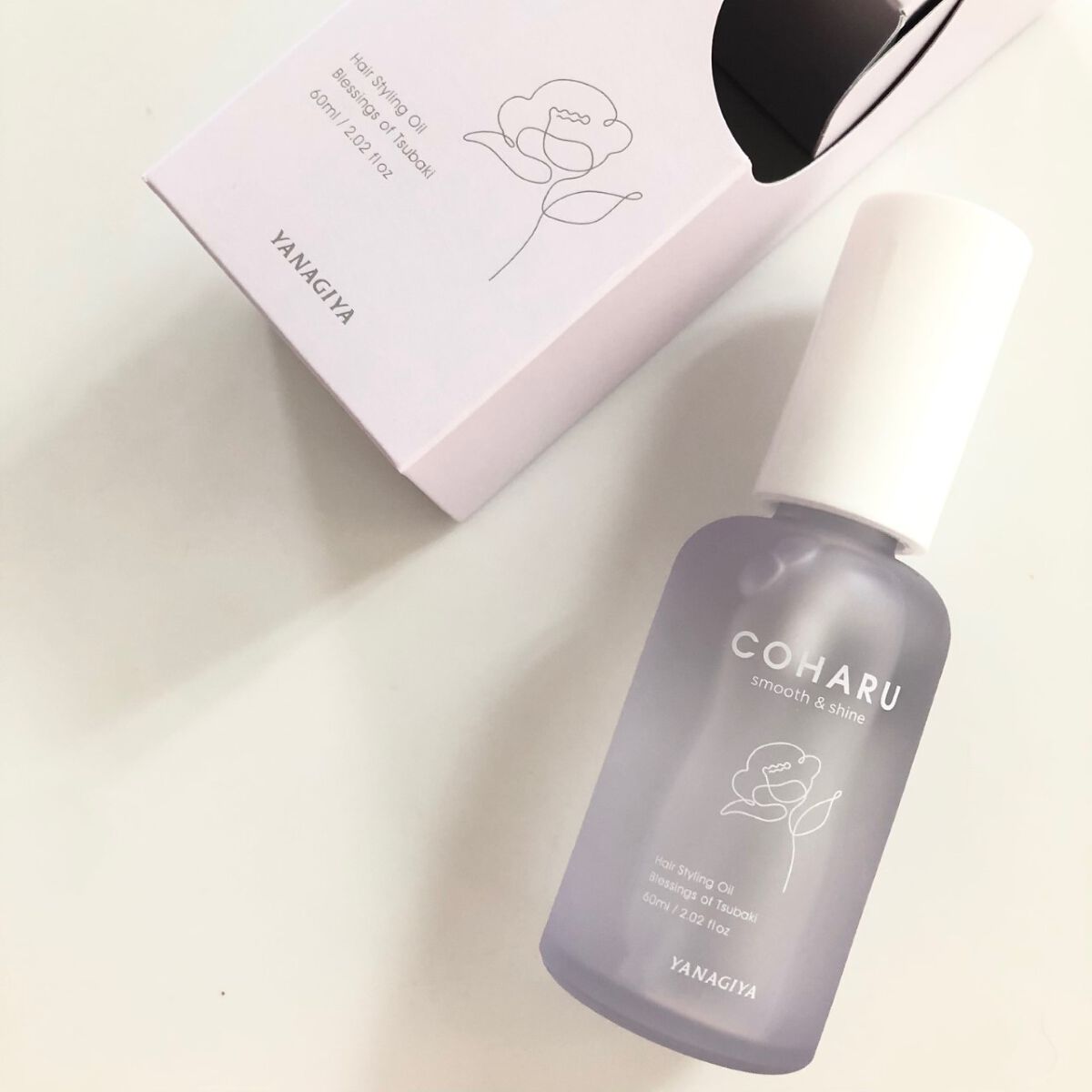 スタイリングオイル＜スムース&シャイン＞/COHARU/ヘアオイルを使ったクチコミ（1枚目）