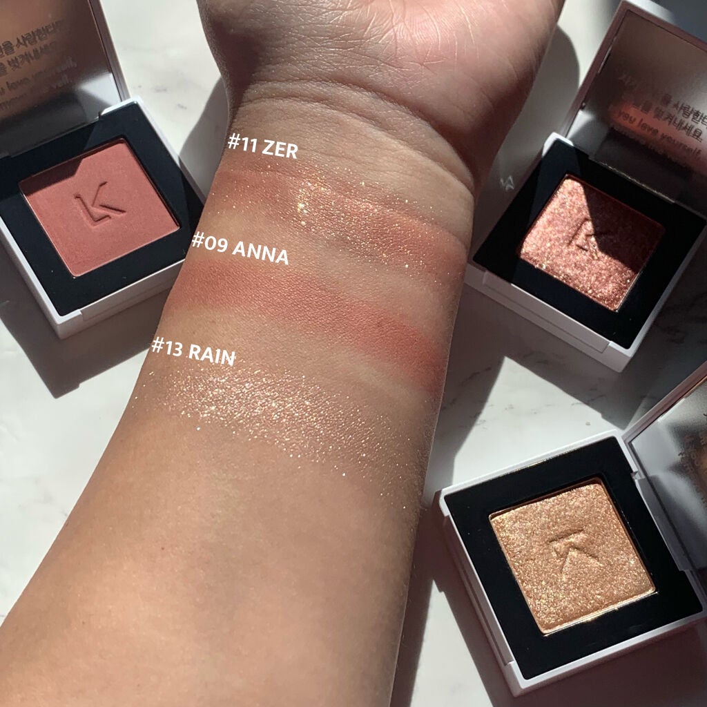 ジャストアイシャドウ/Laka/単色アイシャドウを使ったクチコミ(3枚目)