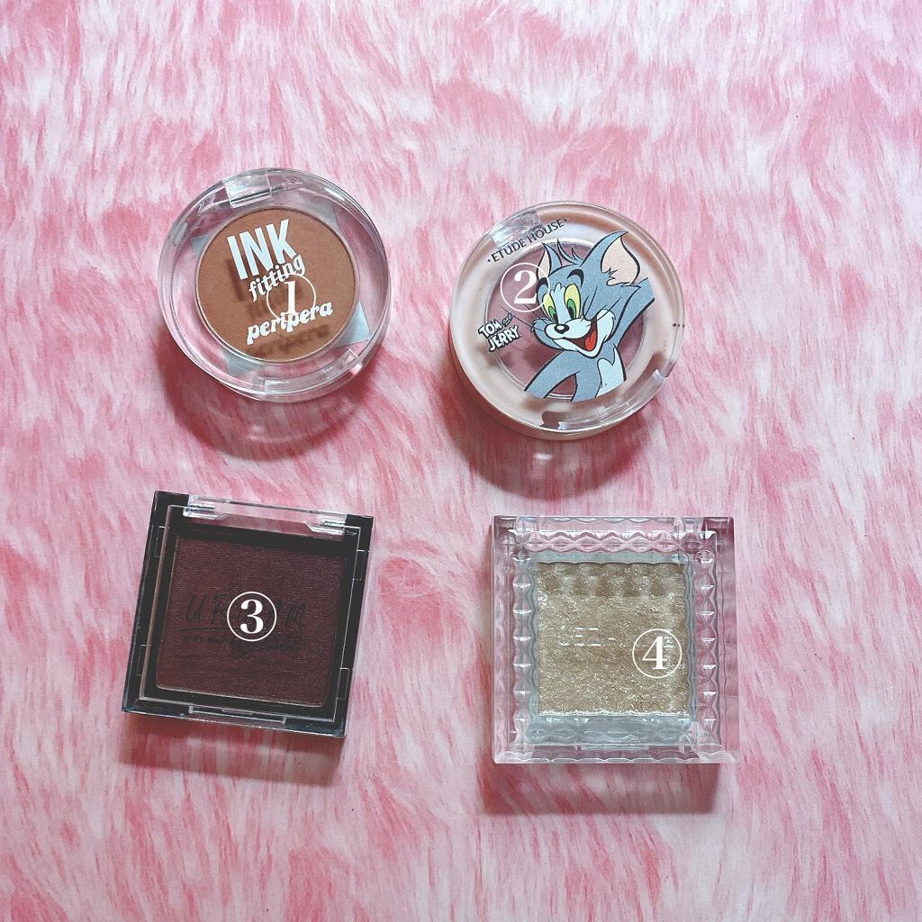 UR GLAM　POWDER EYESHADOW/U R GLAM/単色アイシャドウを使ったクチコミ（3枚目）