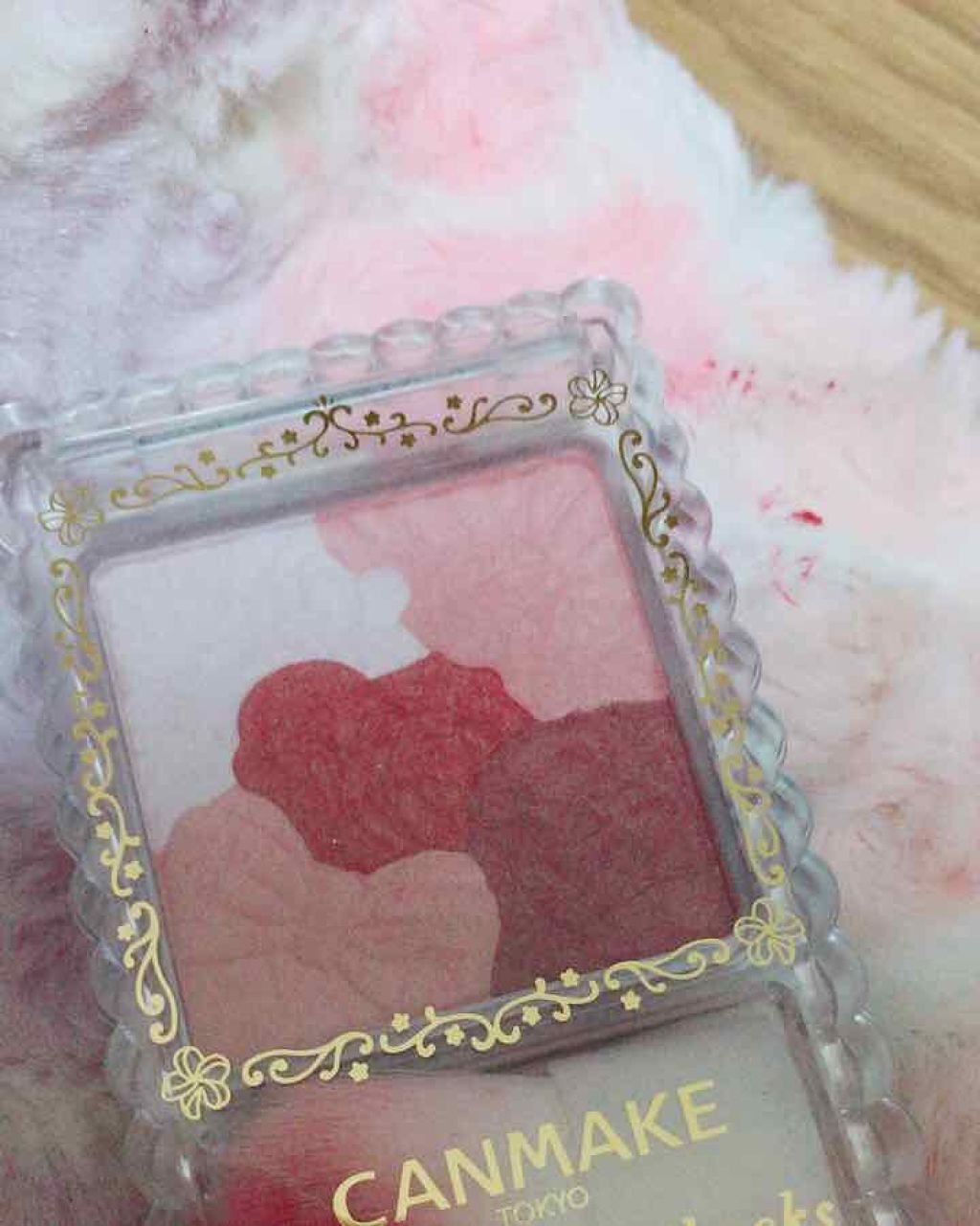 グロウフルールチークス/キャンメイク/パウダーチークを使ったクチコミ(1枚目)