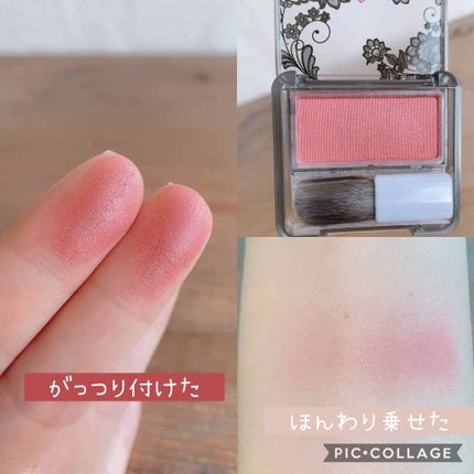 パウダー チーク/ちふれ/パウダーチークを使ったクチコミ(3枚目)