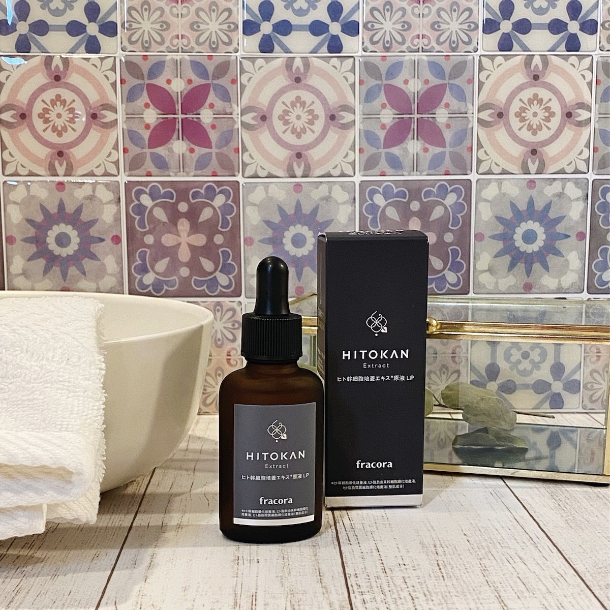 ヒト幹細胞培養エキス原液 LP/fracora/美容液を使ったクチコミ（1枚目）