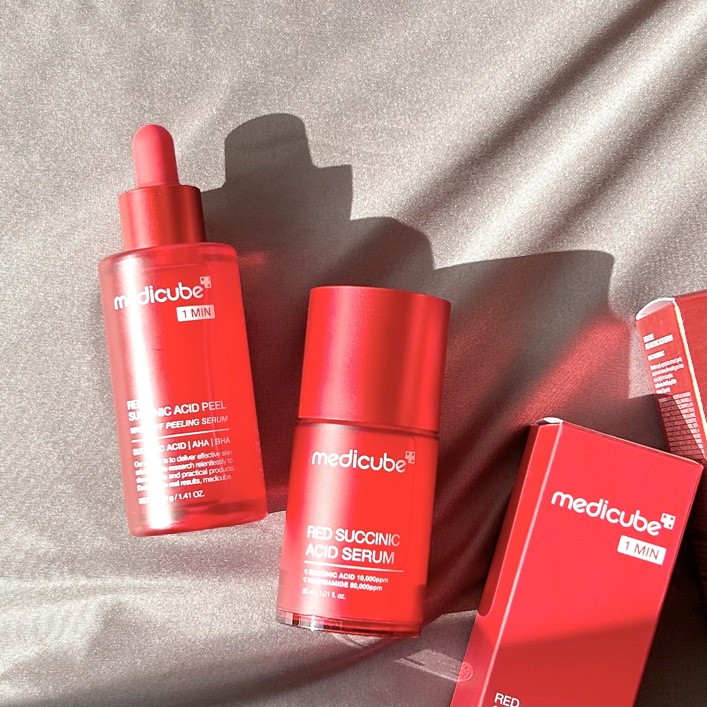 レッドアクネピーリングセラム/MEDICUBE/美容液を使ったクチコミ（1枚目）