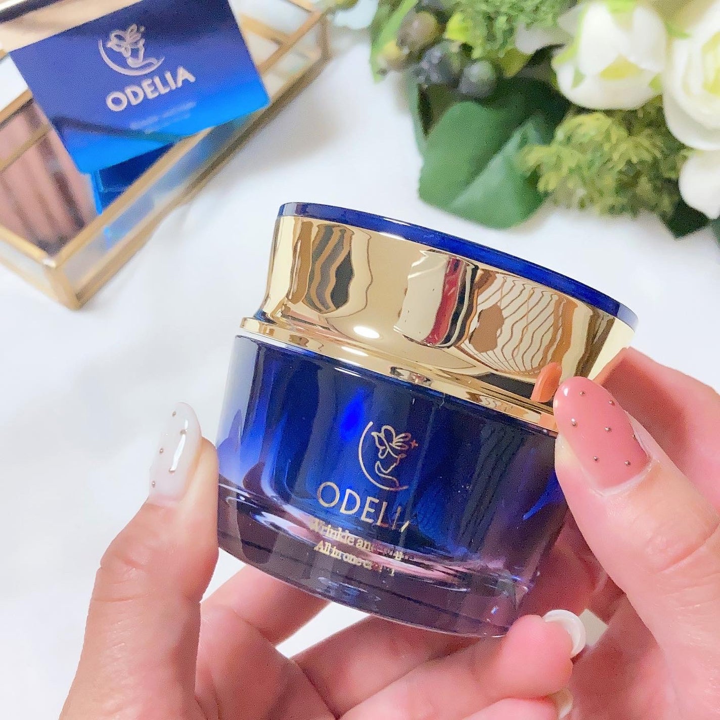 リンクル&ホワイト オールインワンクリーム/ODELIA/オールインワン化粧品を使ったクチコミ(1枚目)