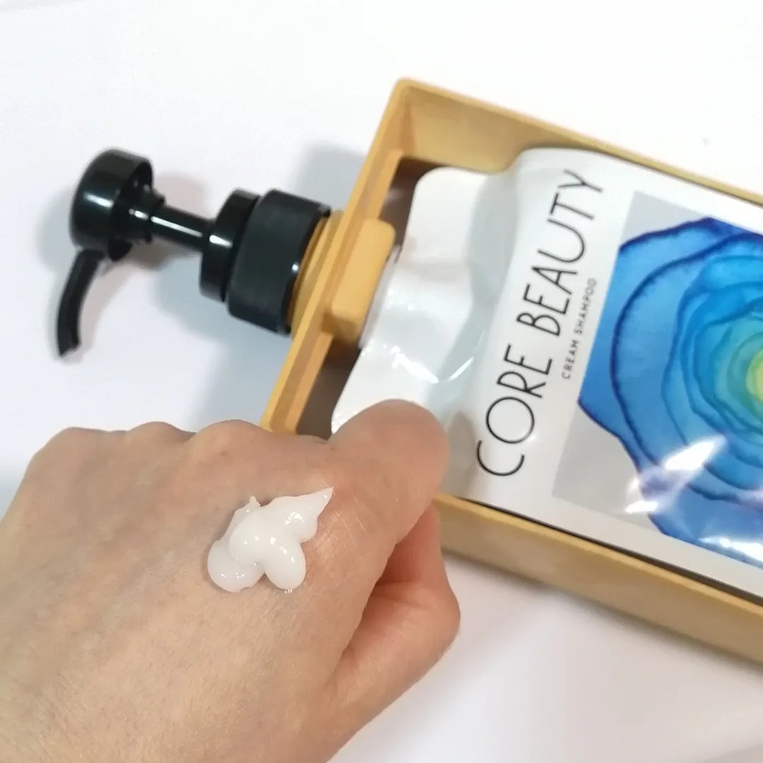 クリームシャンプー/CORE BEAUTY/市販シャンプーを使ったクチコミ（2枚目）