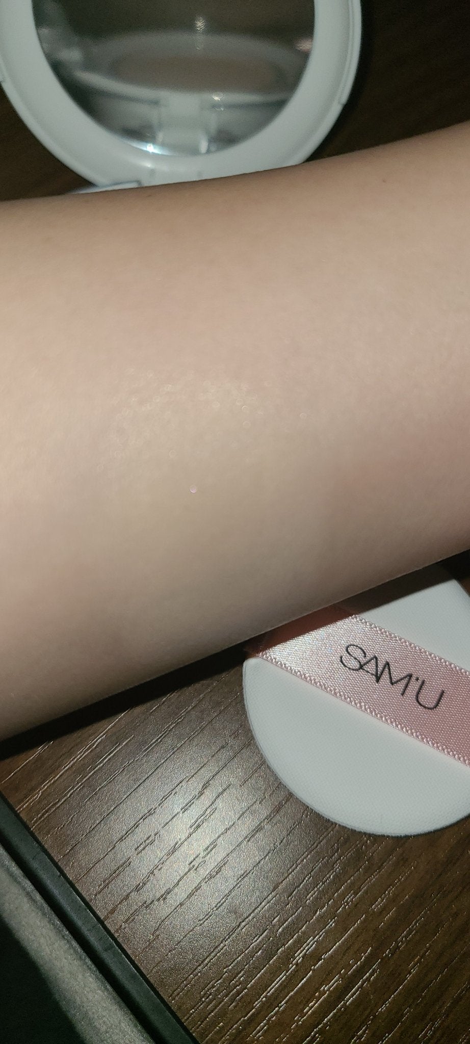 センシティブピュア&ピュアクッション/SAM'U/クッションファンデーションを使ったクチコミ(5枚目)