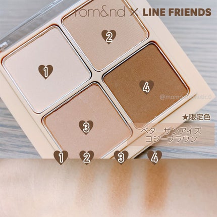 LINE FRIENDS EDITION/rom&nd/メイクアップキットを使ったクチコミ(4枚目)