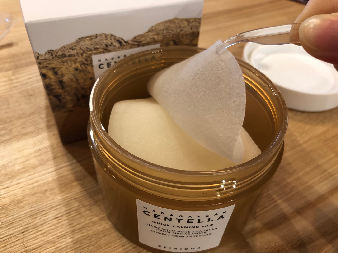 センテラ クイックカーミングパッド/SKIN1004/トナーパッドを使ったクチコミ(2枚目)