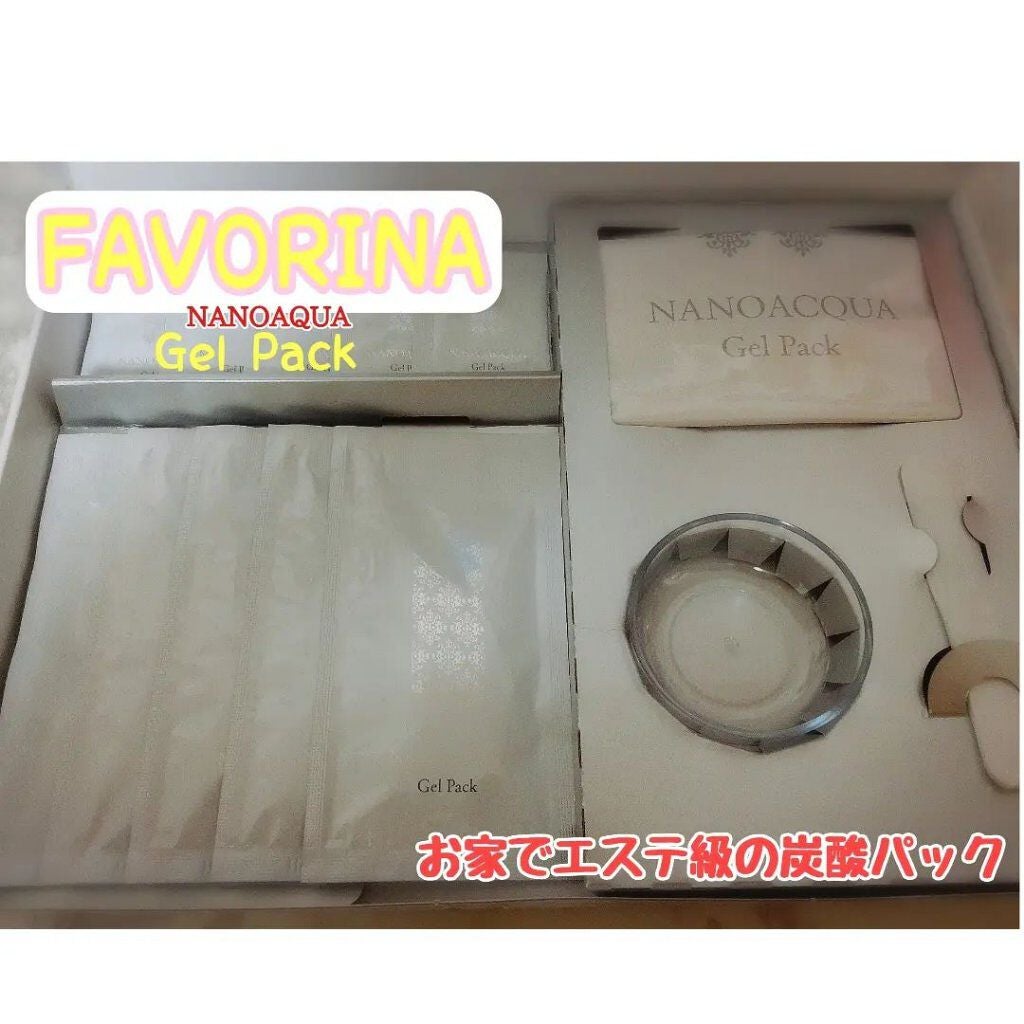 炭酸ジェルパック/NANO ACQUA/洗い流すパック・マスクを使ったクチコミ(1枚目)