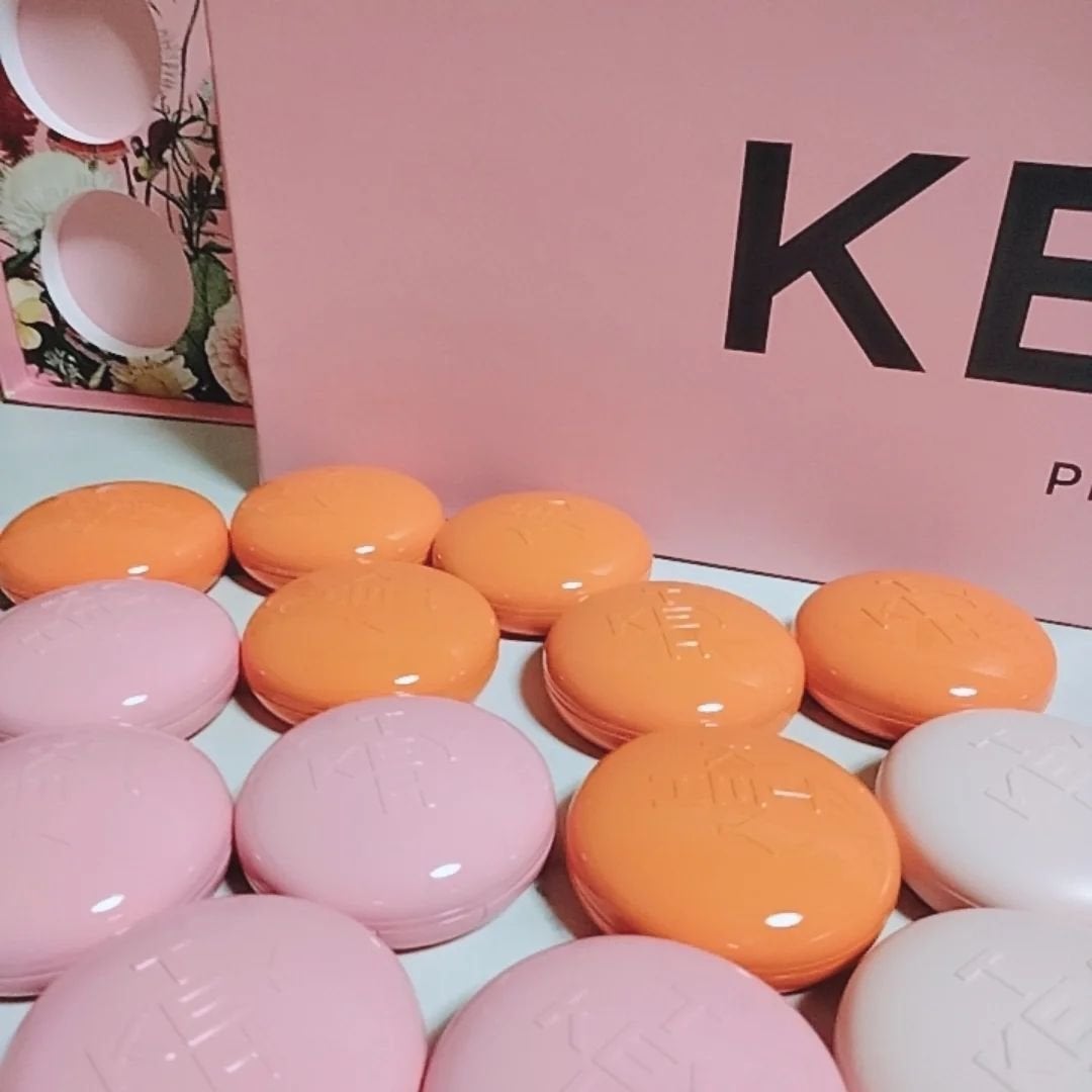 みぃ on LIPS 「かわいいー♡KEYTHのクッションファンデーション3種とバドミ..」(2枚目)
