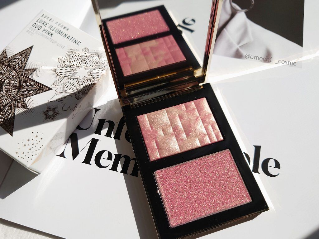 リュクス イルミネイティング デュオ/BOBBI BROWN/パウダーチークを使ったクチコミ（1枚目）