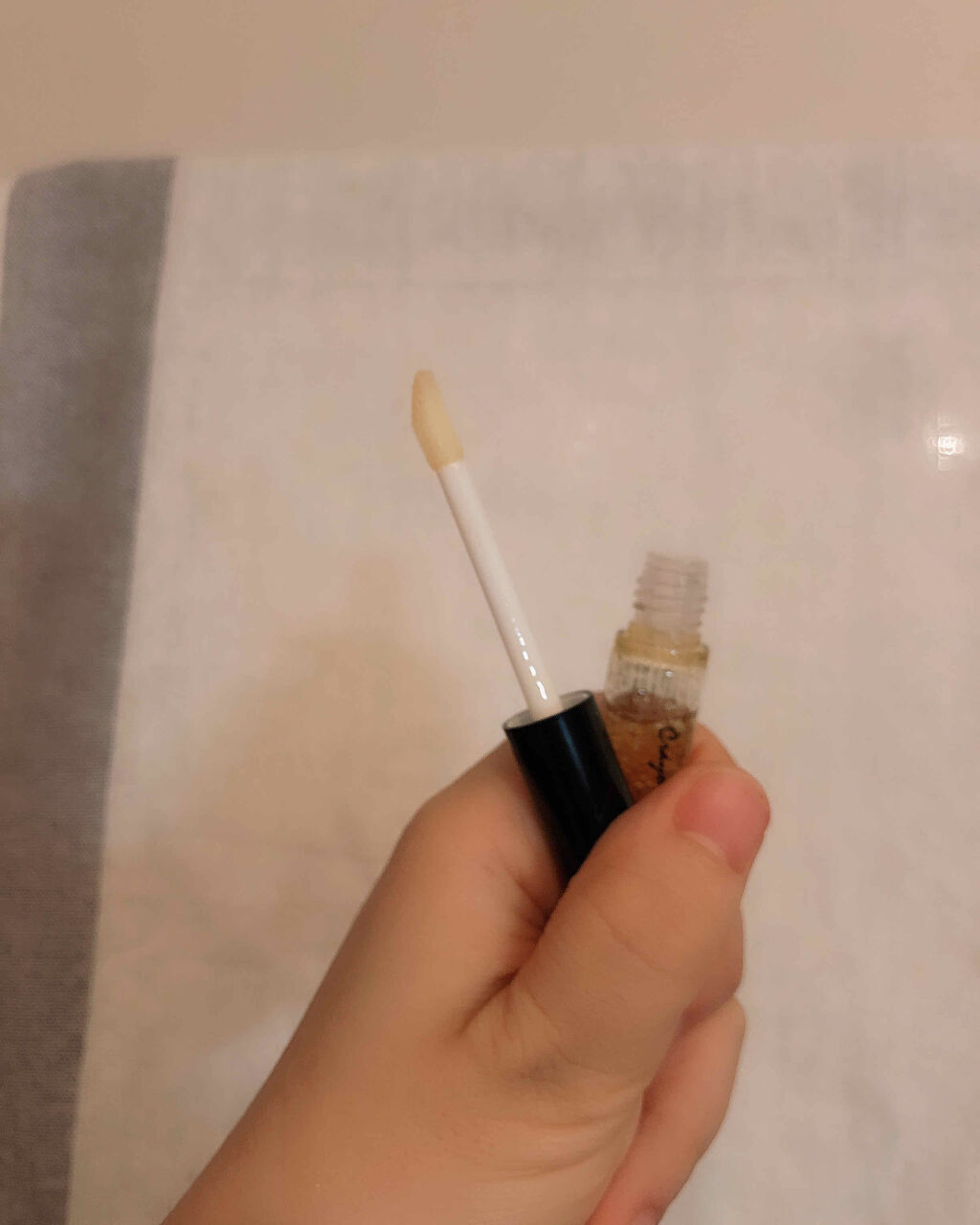 リップモイストオイル メロウオレンジ/crayontouch-me/リップオイルを使ったクチコミ（2枚目）