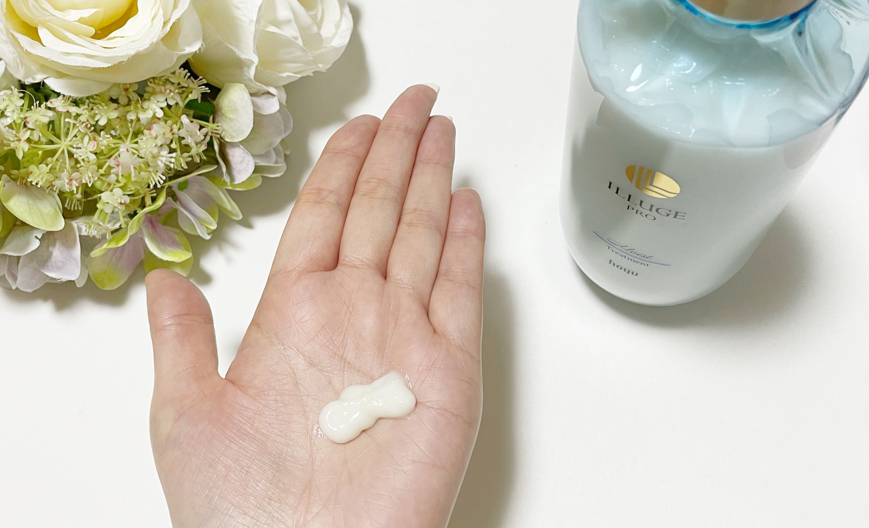 イリュージュプロ モイストシャンプー／トリートメント/ホーユー/市販シャンプーを使ったクチコミ（3枚目）