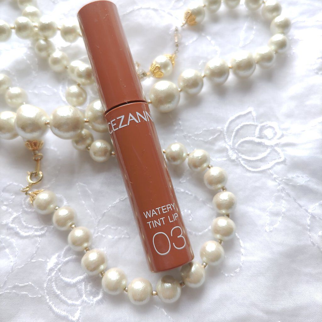 ウォータリーティントリップ/CEZANNE/リップティントを使ったクチコミ（1枚目）