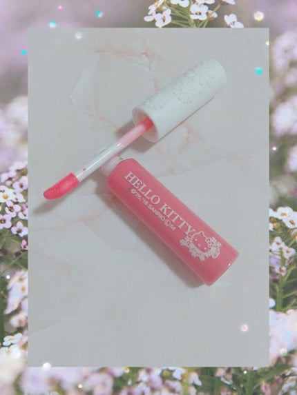 Blooming Kitty リップグロス/DAISO/リップグロスを使ったクチコミ(2枚目)