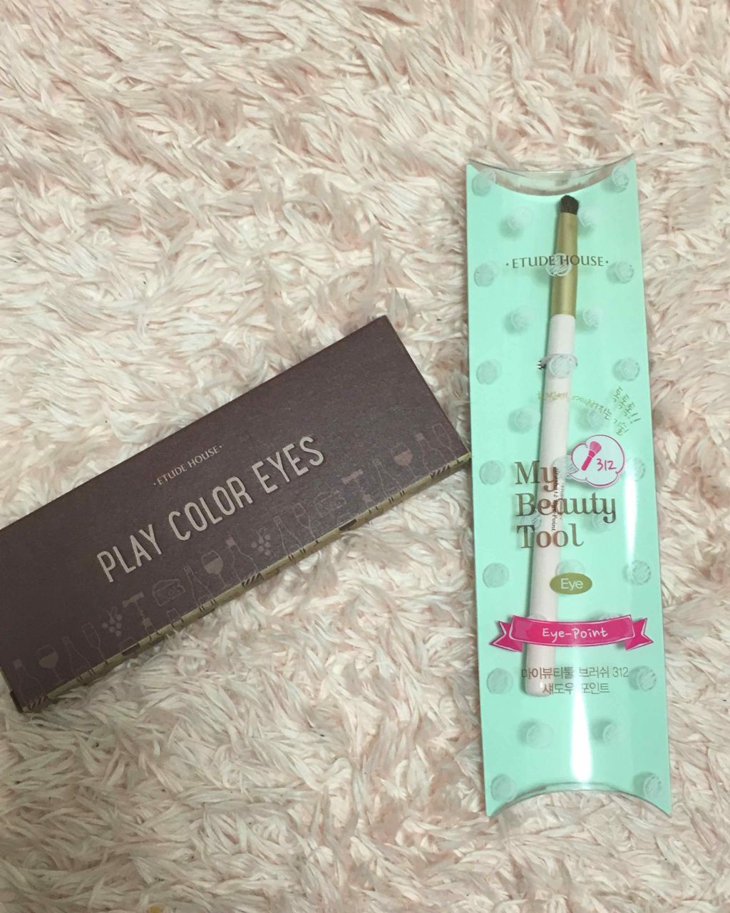 マイビューティーツール312 アイシャドウブラシ(ポイント用)/ETUDE/メイクブラシを使ったクチコミ(1枚目)