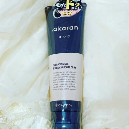 ブラックジェルクレンジング/.akaran/クレンジングジェルを使ったクチコミ(1枚目)