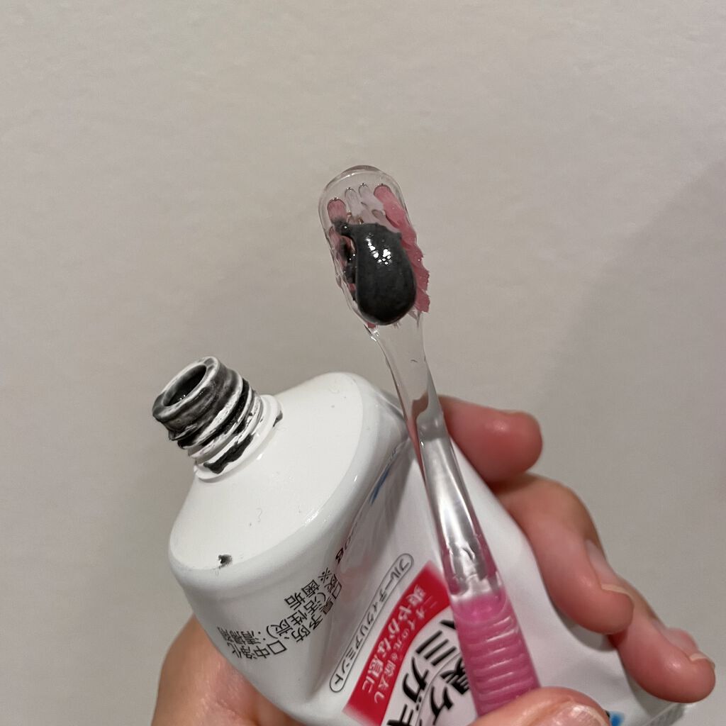 小林製薬 スミガキのクチコミ「小林製薬のスミガキ！

最初黒くてインパクト大でした。
初めはこの黒さに少し戸惑いましたが🤣
.....」（2枚目）