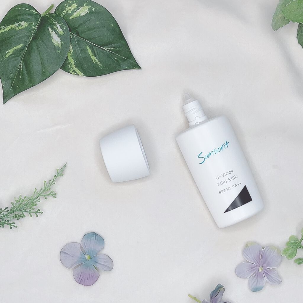 U・Vlockマイルドミルク/サンソリット/化粧下地を使ったクチコミ（2枚目）