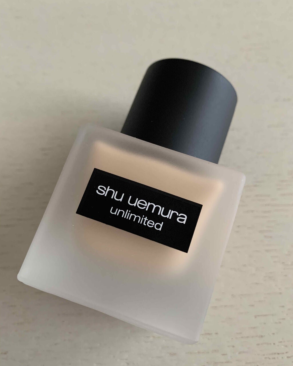 (旧)アンリミテッド ラスティング フルイド/shu uemura/リキッドファンデーションを使ったクチコミ(1枚目)