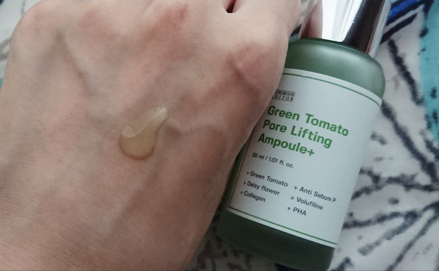 グリーントマトポアリフティングアンプル+/SUNGBOON EDITOR(成分エディター)/美容液を使ったクチコミ(4枚目)
