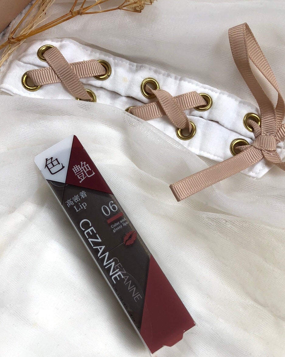 リップカラーシールド/CEZANNE/口紅を使ったクチコミ(1枚目)