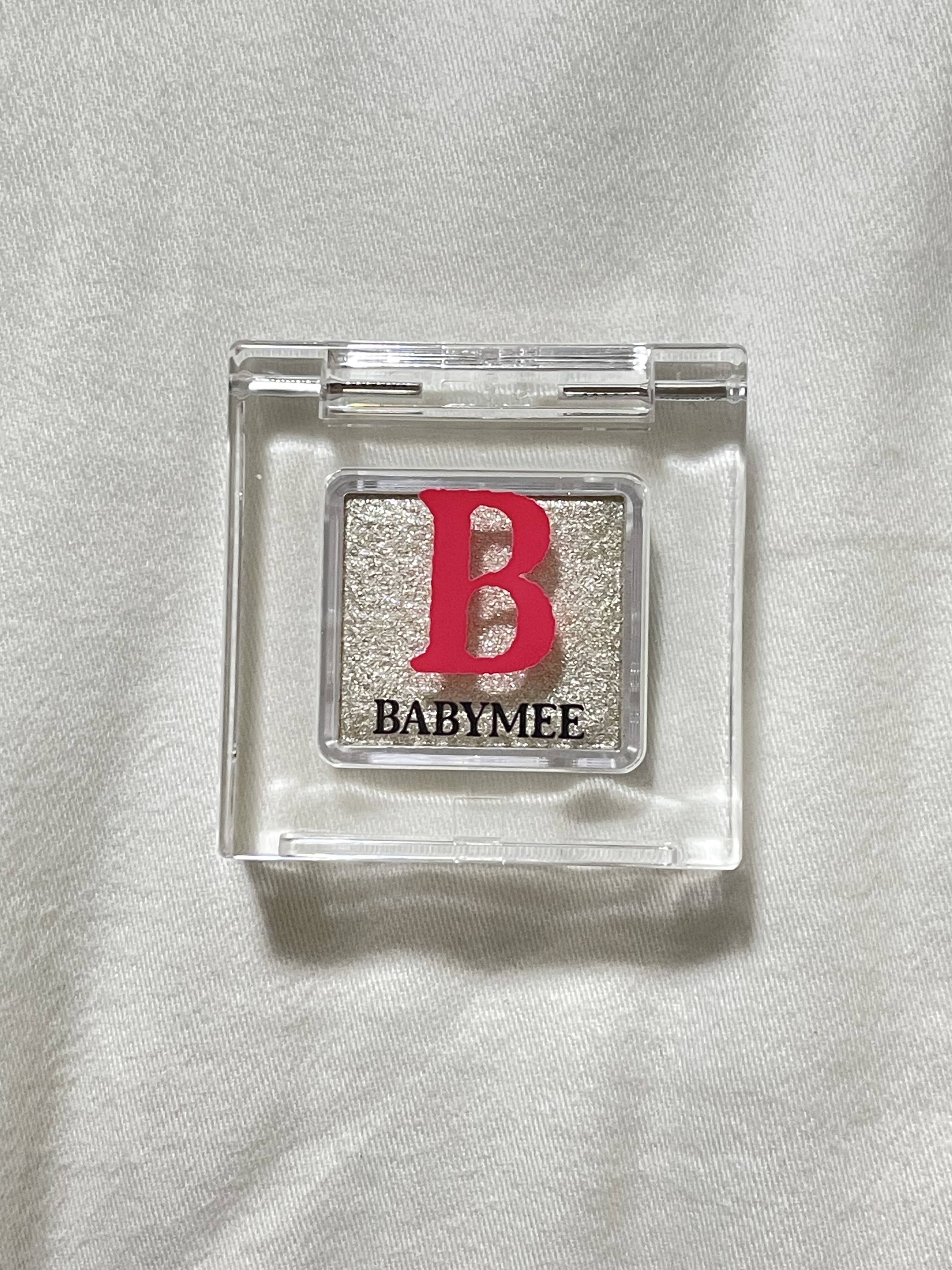 ニュアンスカラー シャドウ/BABYMEE/単色アイシャドウを使ったクチコミ（2枚目）