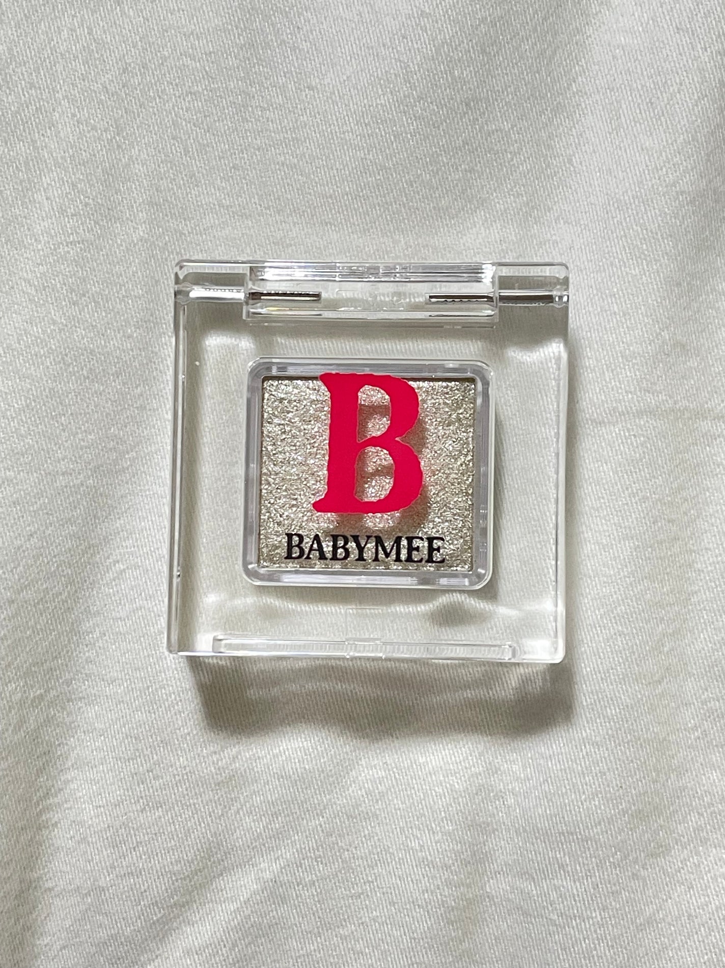 ニュアンスカラー シャドウ/BABYMEE/単色アイシャドウを使ったクチコミ(2枚目)