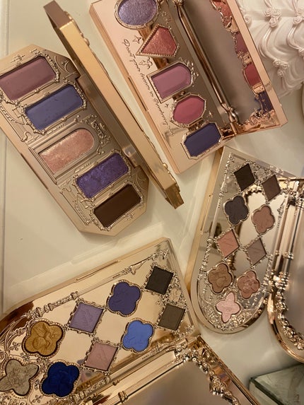 フラワーノーズ リトルエンジェルコレクション 9色アイシャドウパレット 02 Weeping Angel(哭泣天使)/FlowerKnows/アイシャドウパレットを使ったクチコミ(2枚目)