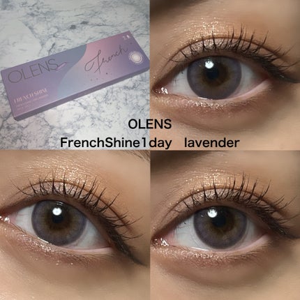 FrenchShine1day/OLENS/ワンデー(1DAY)カラコンを使ったクチコミ(2枚目)