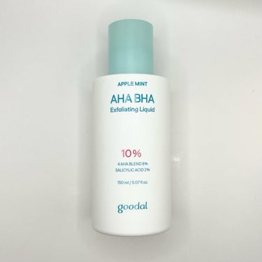 goodal アップルミント AHA・BHA 3％セラムのクチコミ「\ 大人ニキビに悩んでいる人必見❗️/
　
goodalのアップルミントAHA&BHAラインの.....」（2枚目）