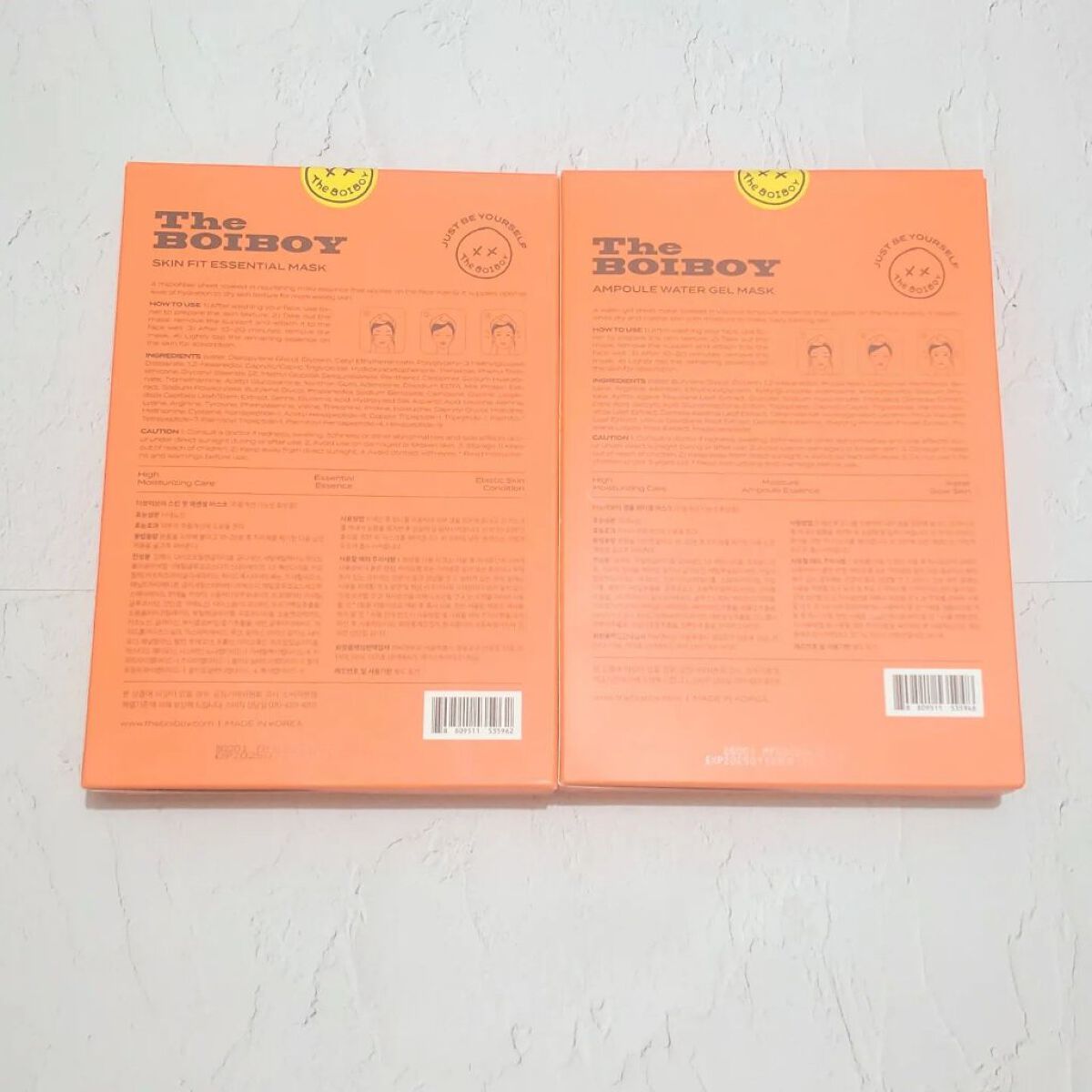 スキンフィット エッセンシャルマスク/TheBOIBOY/シートマスク・パックを使ったクチコミ（3枚目）