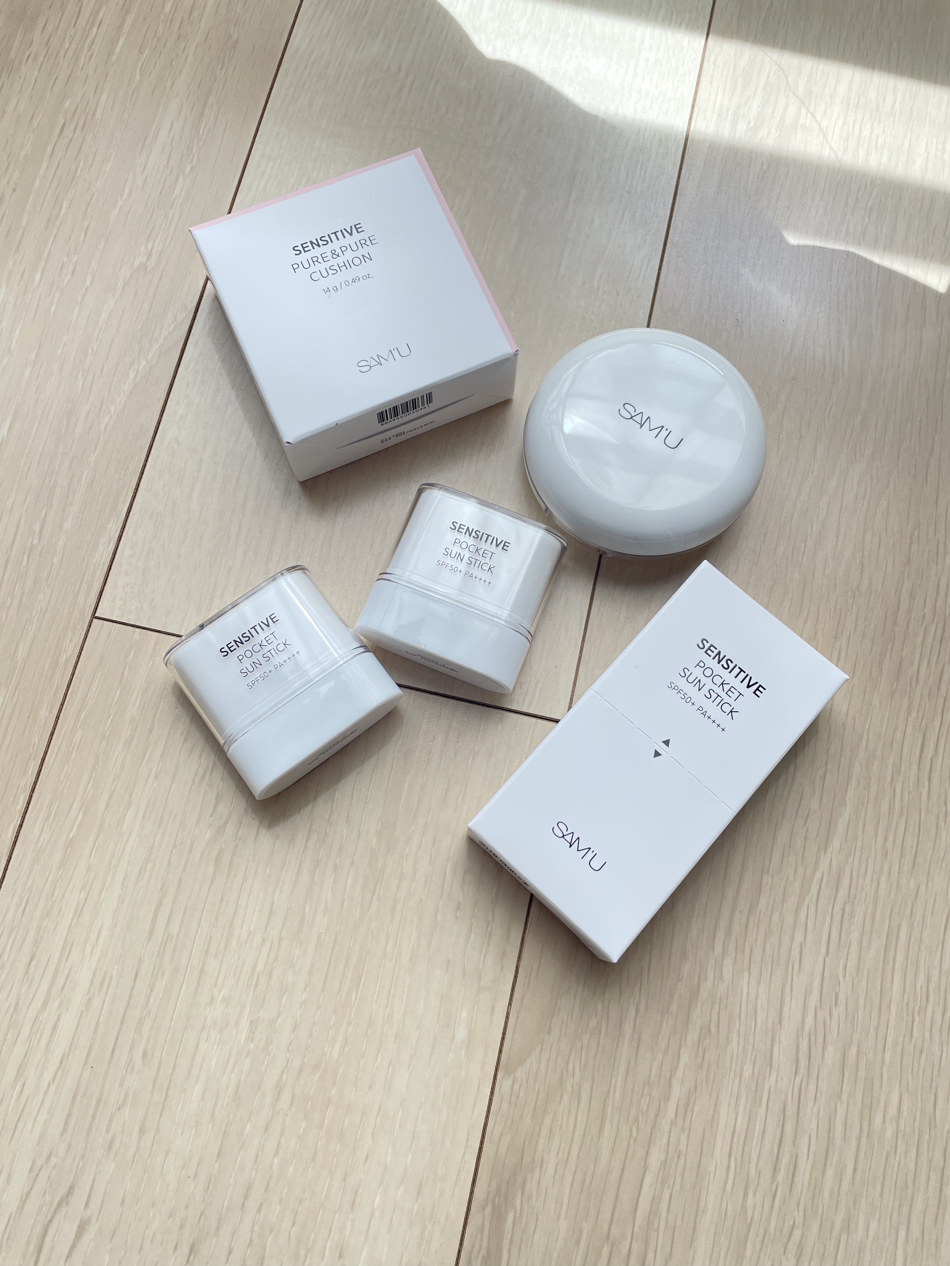 センシティブピュア＆ピュアクッション/SAM'U/クッションファンデーションを使ったクチコミ（1枚目）