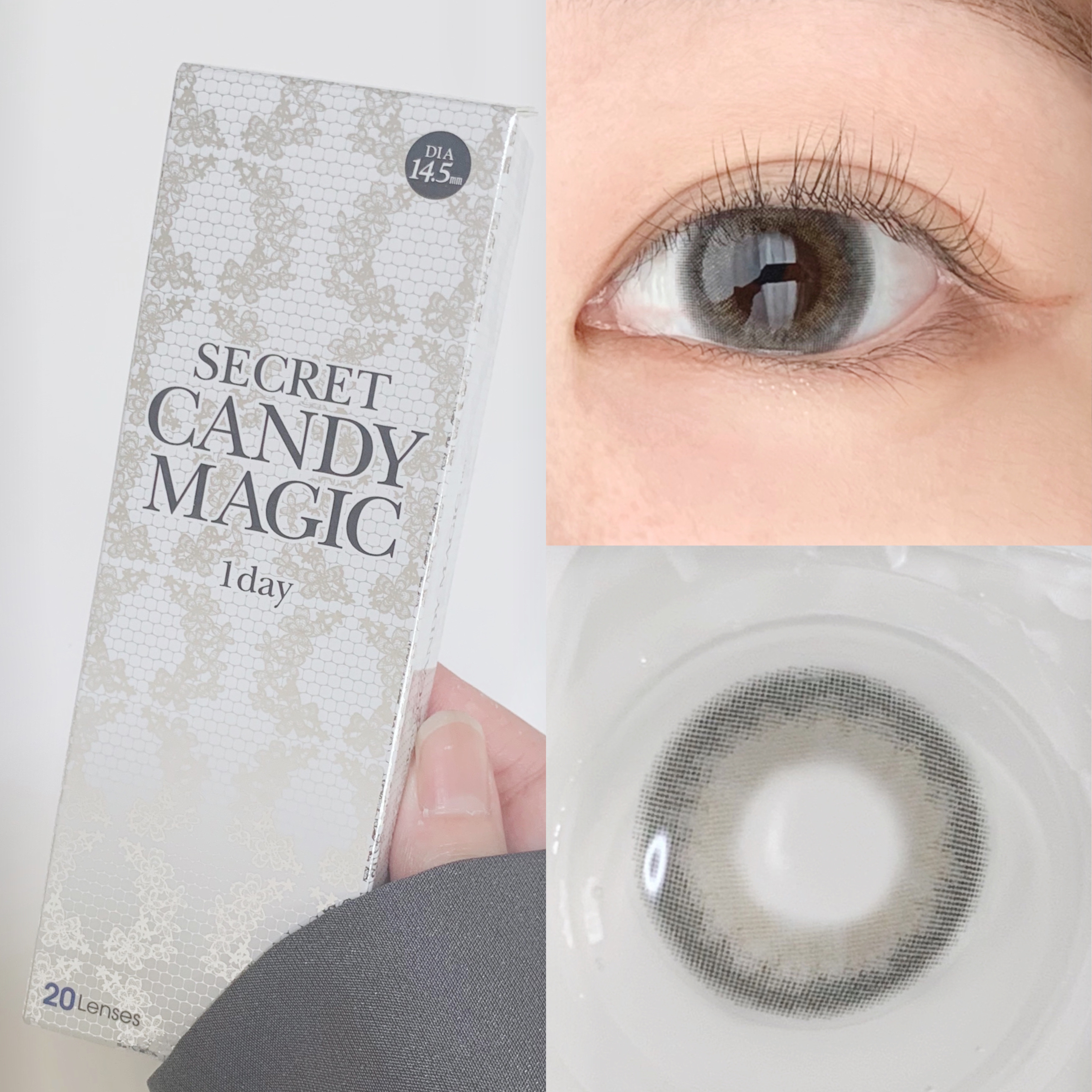 secretcandymagic 1day(シークレットキャンディーマジック）/secret candymagic/ワンデー（１DAY）カラコンを使ったクチコミ（3枚目）