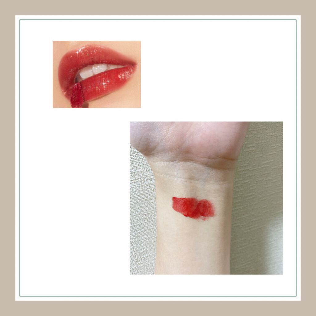 ノンスティッキーダズルティント N°2サンビーム【旧】/unleashia/リップティントを使ったクチコミ（2枚目）