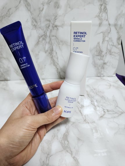 レチノール エキスパート0.1%/IOPE/美容液を使ったクチコミ(1枚目)
