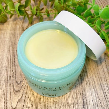 グリーンティーピュアクレンジングバームⅡ/YADAH/クレンジングバームを使ったクチコミ(2枚目)