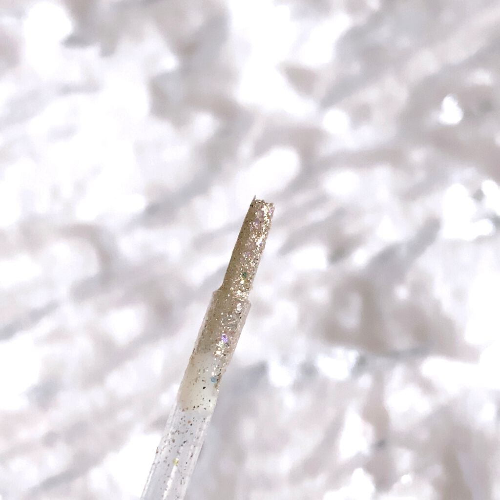 リキッド グリッター シャドウ/rom&nd/グリッターを使ったクチコミ(2枚目)