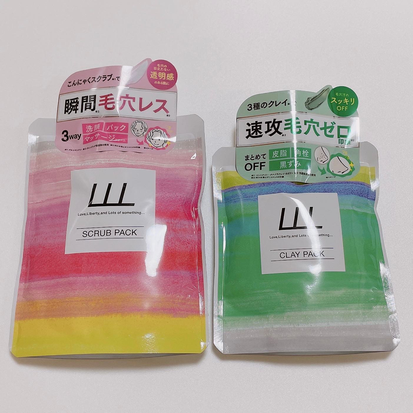 3Way毛穴マイルドスクラブ/LLL/スクラブ・ゴマージュを使ったクチコミ（1枚目）