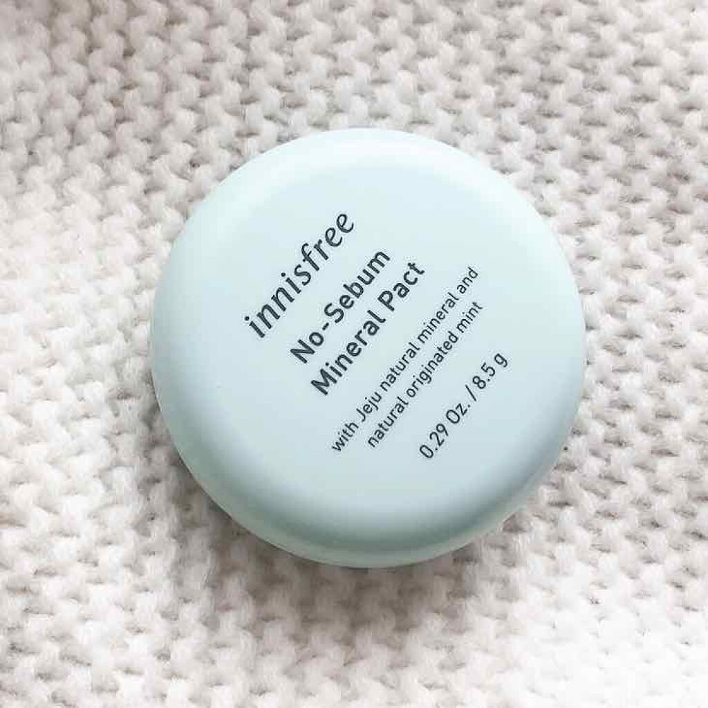 ノーセバム ミネラルパクト N/innisfree/プレストパウダーを使ったクチコミ（1枚目）