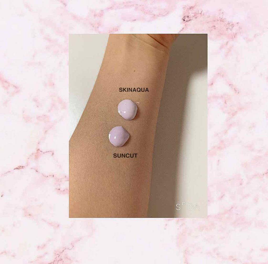 スキンアクア トーンアップUVエッセンス/スキンアクア/日焼け止めクリームを使ったクチコミ(2枚目)