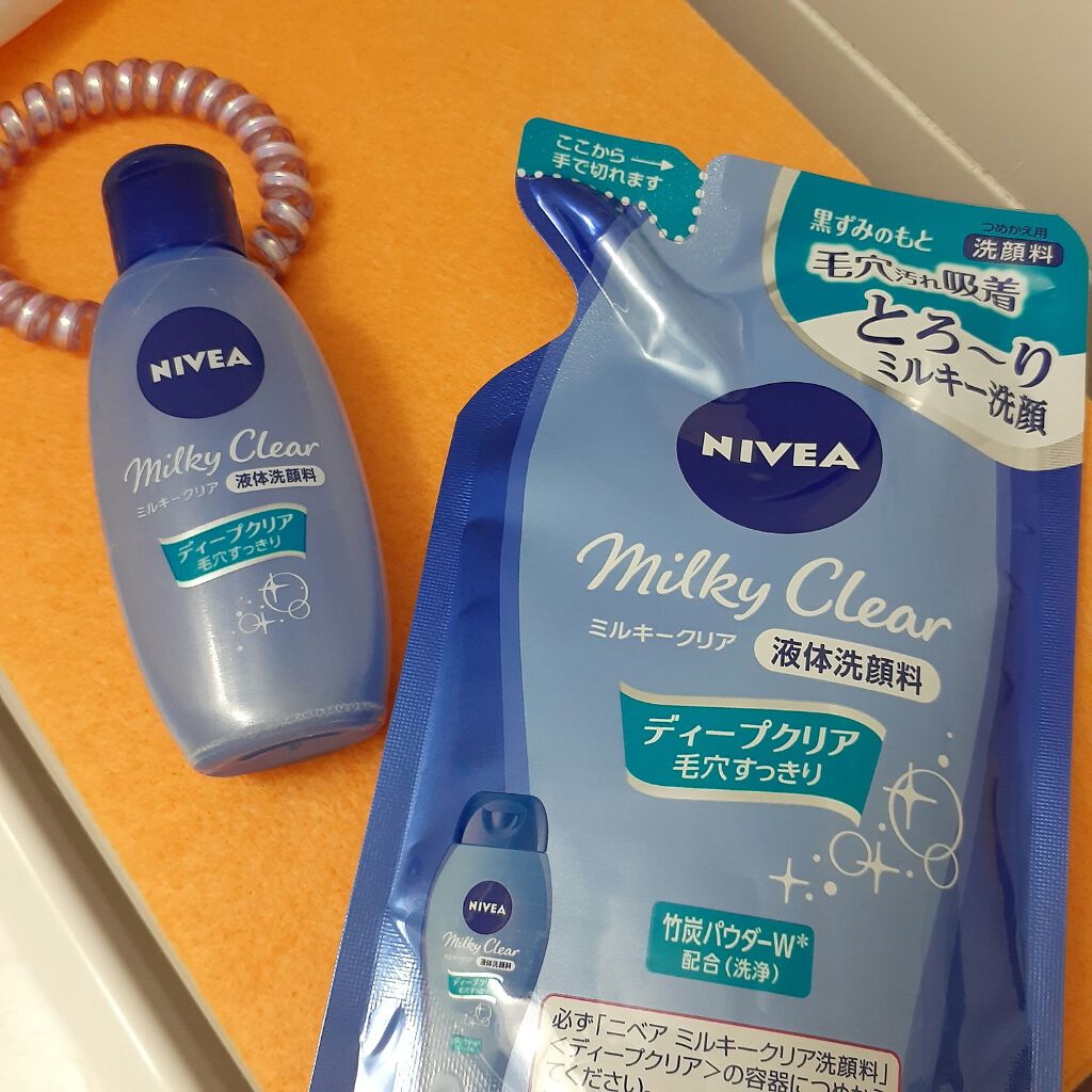 ニベア ミルキークリア洗顔料 ディープクリア/ニベア/洗顔フォームを使ったクチコミ(2枚目)