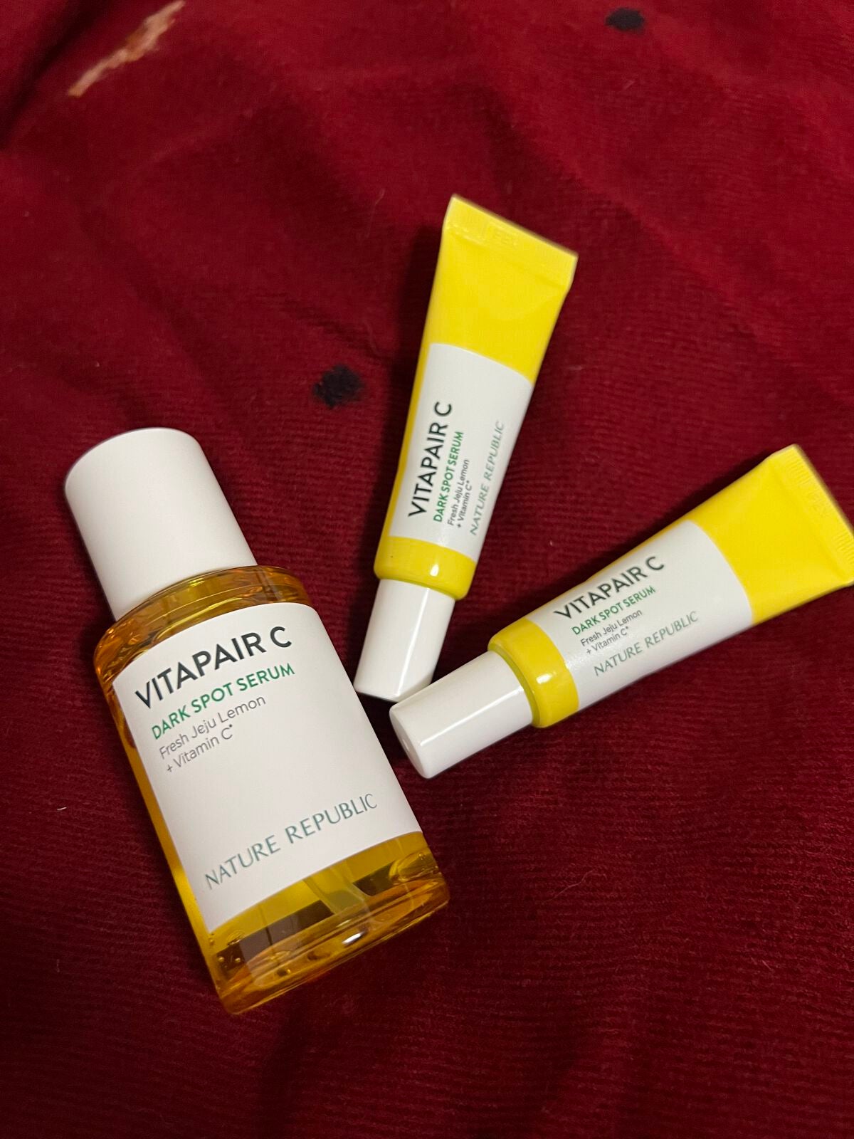 ビタペアC 集中美容液スペシャルセット/ネイチャーリパブリック/美容液を使ったクチコミ(1枚目)