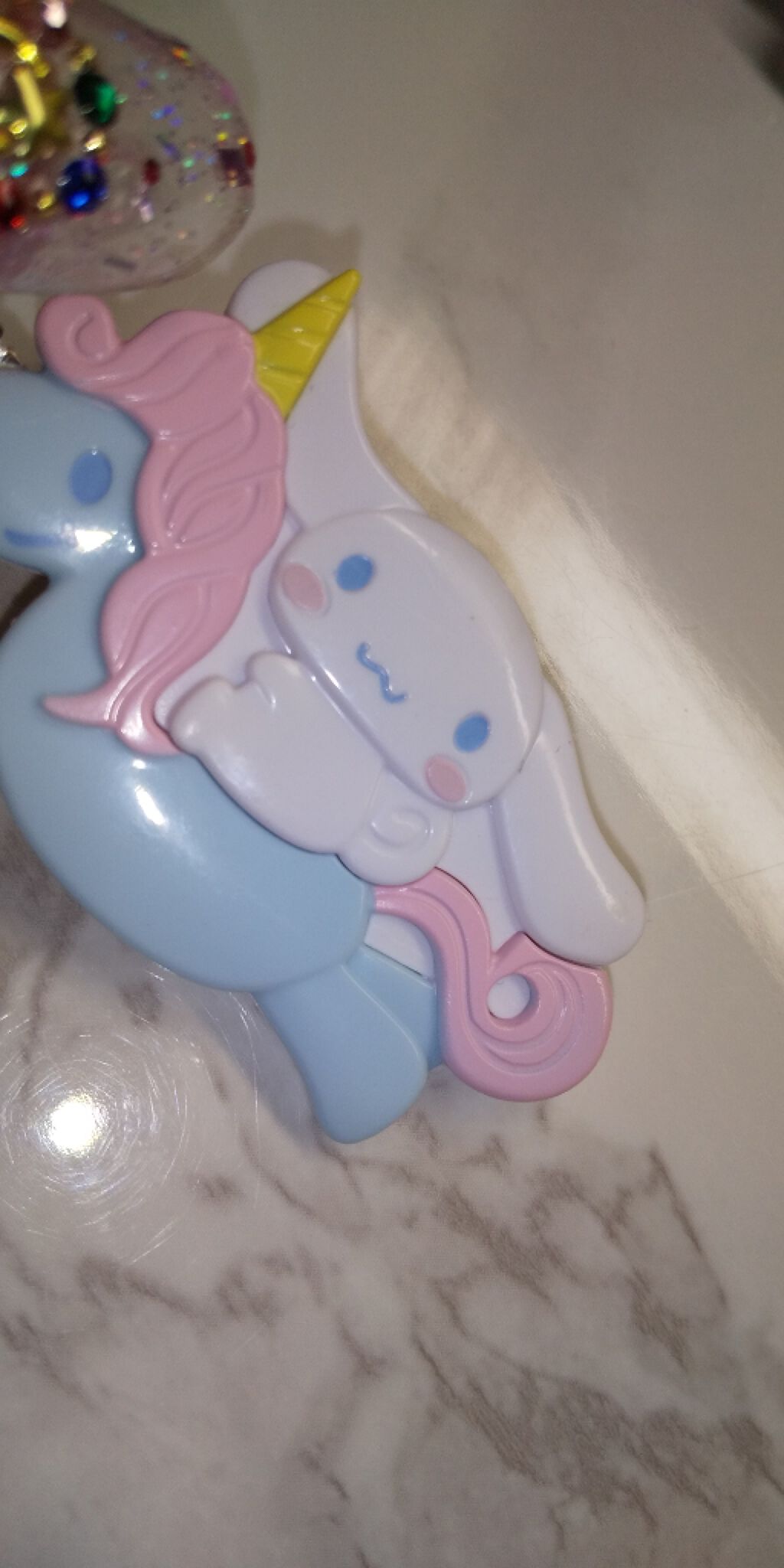 前髪クリップ/サンリオ/ヘアアクセサリーを使ったクチコミ(2枚目)