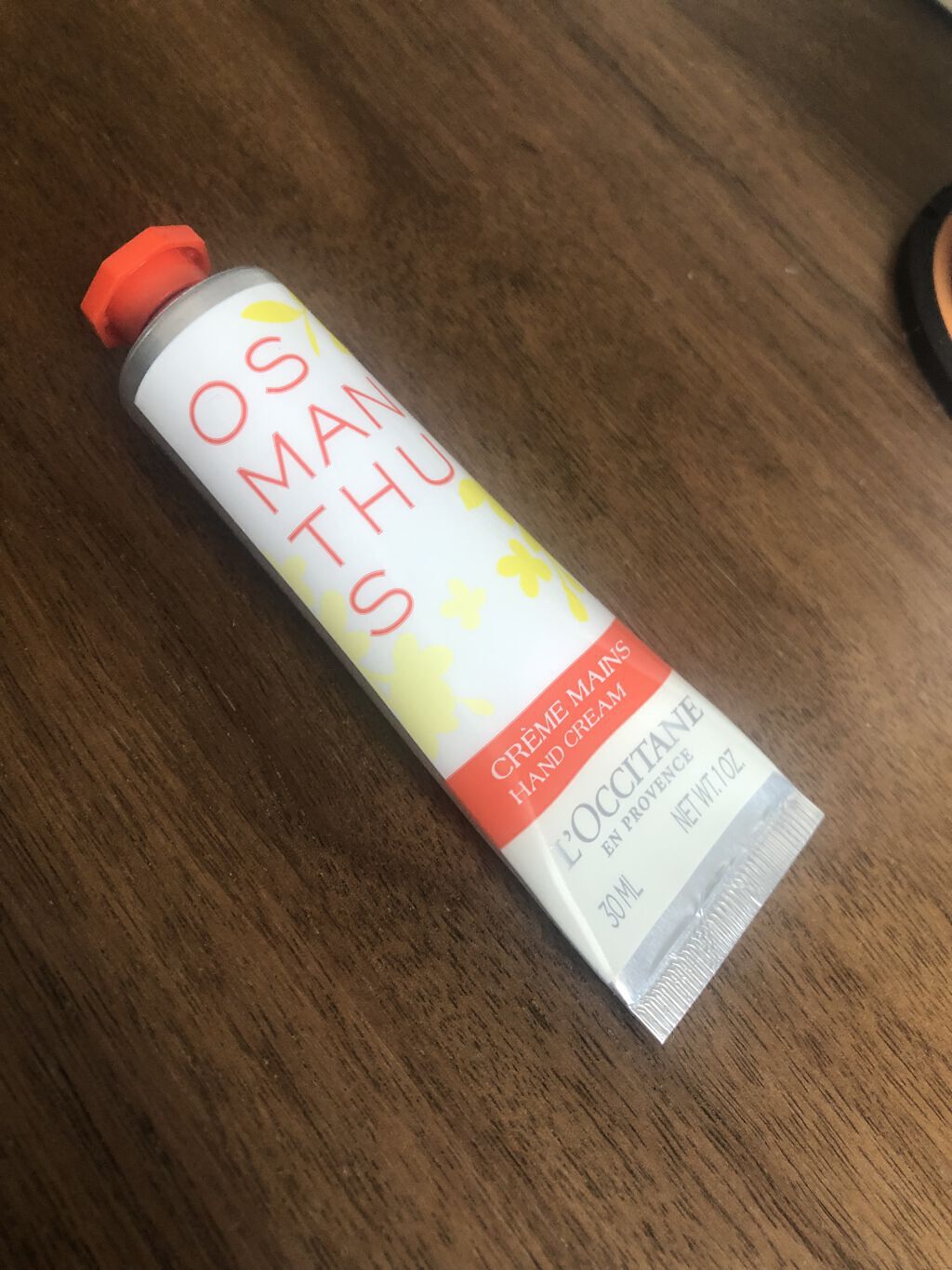 オスマンサス ハンドクリーム/L'OCCITANE/ハンドクリームを使ったクチコミ（1枚目）