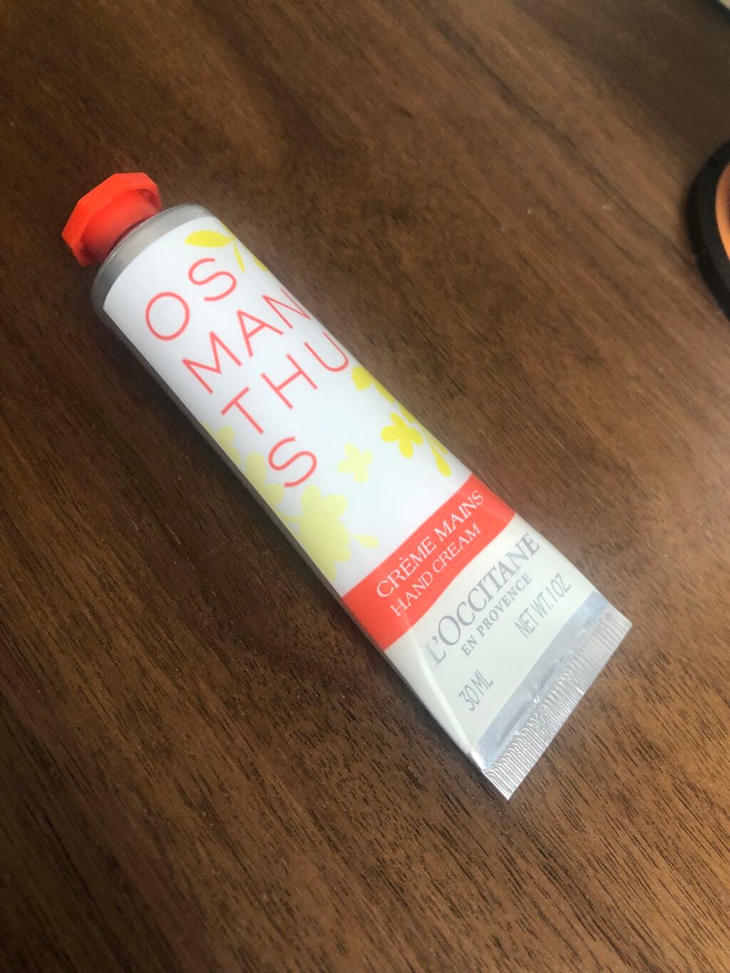 オスマンサス ハンドクリーム/L'OCCITANE/ハンドクリームを使ったクチコミ(1枚目)