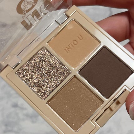 テイスティングライフアイシャドウパレット/INTO U/アイシャドウパレットを使ったクチコミ(3枚目)