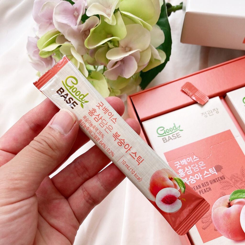 Rie_beauty on LIPS 「\フルーティーで美味しい♪紅参・ピーチスティック/正官庄Goo..」(3枚目)