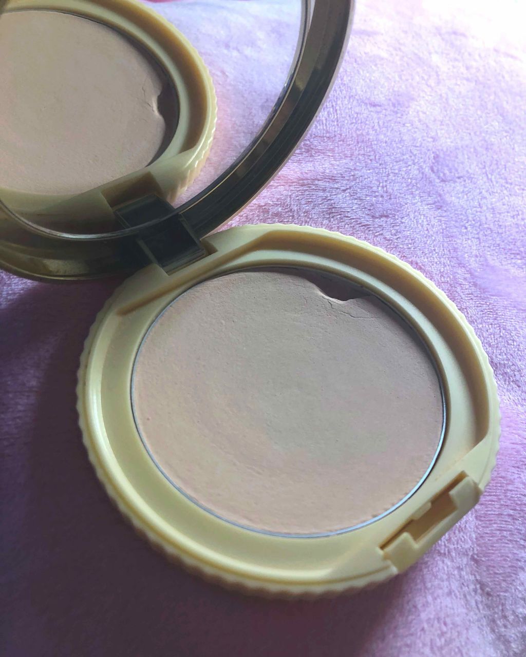 【旧品】マシュマロフィニッシュパウダー/キャンメイク/プレストパウダーを使ったクチコミ(2枚目)